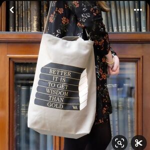 V&A Canvas Twill Tote Bag